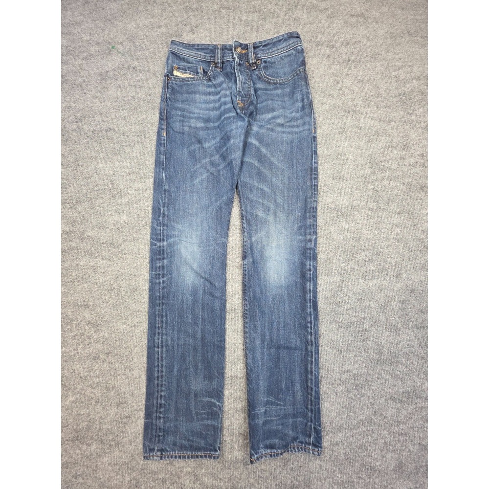 Diesel Buster Slim Tapered Stretch Jeans Men's 27 x 30 Blue Made Italy